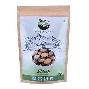 🌰 Product: Organic Fresh & Pure Organic Pista (Pistachios) – 250 gm