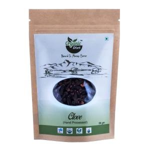 Organic Diet Fresh & Pure Organic Clove Seeds Raw (Loung | Lavangalu | Lavanga | Grambu) – 50 g