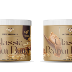 MEWALICIOUS Peanut Butter, 400 gm (Pack of 2) |25 gm Protein