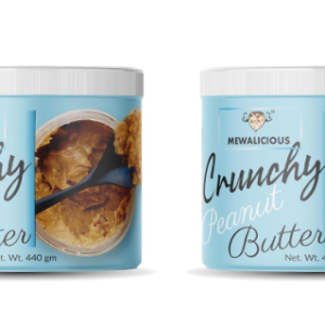 MEWALICIOUS Peanut Butter, 400 gm (Pack of 2) |25 gm Protein