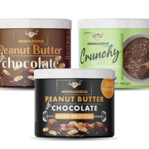 MEWALICIOUS Peanut Butter Chocolate Flavour, 23.05 gm Protein
