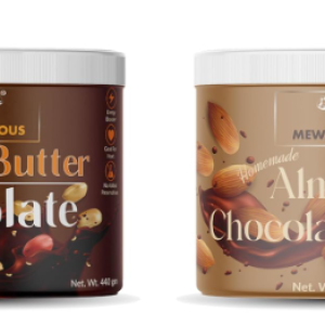 MEWALICIOUS Almond Butter Chocolate Flavour, 17.3 gm Protein