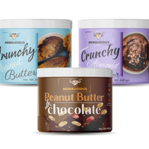 MEWALICIOUS Almond Butter Chocolate Flavour, 17.3 gm Protein