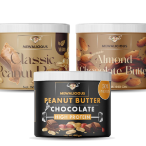 MEWALICIOUS Almond Butter Chocolate Flavour, 17.3 gm Protein