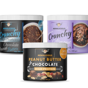 MEWALICIOUS Almond Butter Chocolate Flavour, 17.3 gm Protein