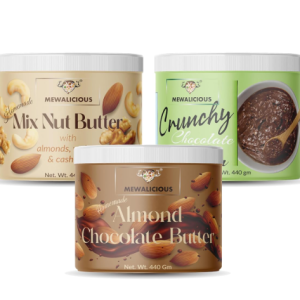 MEWALICIOUS Almond Butter Chocolate Flavour, 17.3 gm Protein