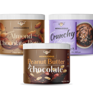 MEWALICIOUS Almond Butter Chocolate Flavour, 17.3 gm Protein