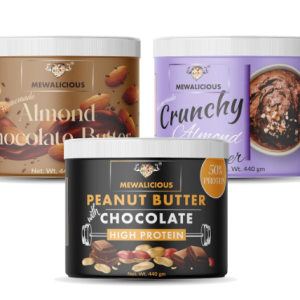 MEWALICIOUS Almond Butter Chocolate Flavour, 17.3 gm Protein