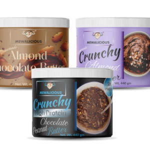 MEWALICIOUS Almond Butter Chocolate Flavour, 17.3 gm Protein