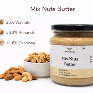 Mewalicious Mix Nut Butter (450 gm)
