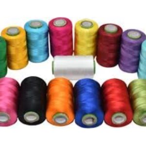 SK Silk Thread for Jewellery Making and Craft Work, Hand Embroidery, Multicolor, Pack of 10 Tubes