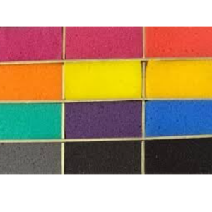 SK Exports Multipurpose Cleaning Foam Sponges, 12 Pack, 5x3 Inch, Soft Material for Car, Bathroom, General Use