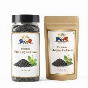 Primium Tulsi( Holy Basil) Seeds Dry Fruits & Nuts || Exquisite Health Seeds || MVB YUGVIGYANA