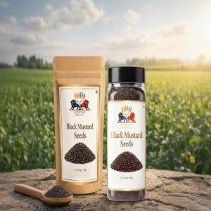 Black Mustard Seeds Whole Spices || Kitchen Treasures || MVB YUGVIGYANA