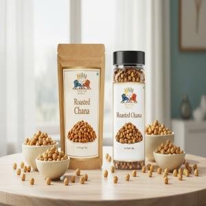 Roasted Chana (Roasted Chickpeas) | Healthy Snack | YUGVIGYANA