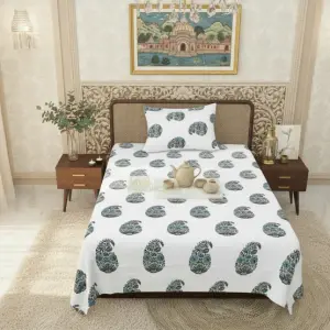 Elegance Touch Cotton Bedsheet