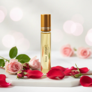 Pure Romance Rose Attar – Natural, Chemical-Free Roll-On