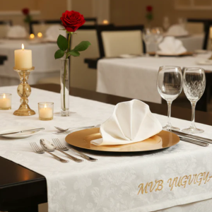 Restaurant Tablecloths, Napkins & Banquet Linen — MVB YUGVIGYANA