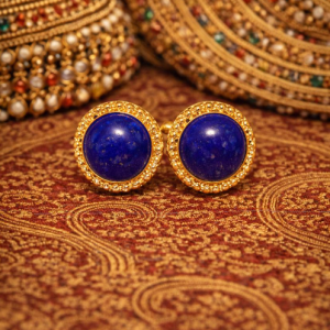 Natural Certified Lapis Lazuli Cufflinks For Man