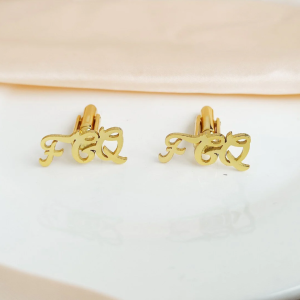 Personalised Initial Letter Name Cufflinks