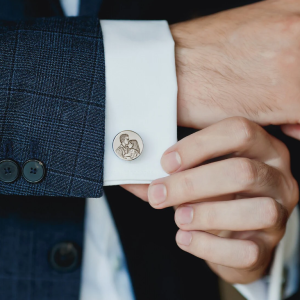 Personalised Photo Engraved Cufflinks
