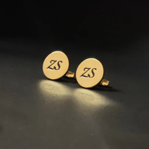 Engraved Monogram Cufflinks