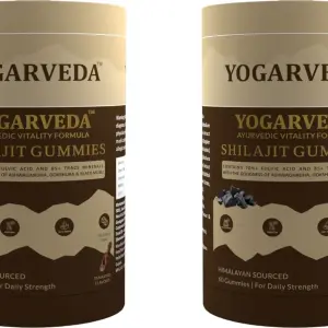 Yogarveda Shilajit Gummies (Pack Of 2 120 Tablets)