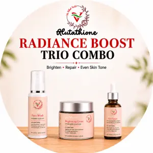 RADIANCE BOOST TRIO – Complete Skincare Combo | The Velvet Veils