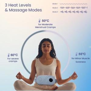 Portable Cordless Heating Pad for Menstrual Cramps Relief