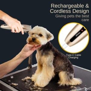 Pet Hair Trimmer for Dogs & Cats Grooming Kit | Clippers, Scissors, Comb