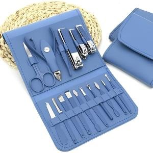 16-in-1 Manicure & Pedicure Kit for Women & Men