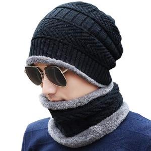 Winter Woolen Hat and Scarf Neck Scarf Warm