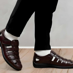 WUGO::Latest Stylish Men’s Sandals | Premium Roman Style Outdoor Sandals for Men & Boys | Comfortable Daily Wear Casual Sandal with Durable Sole | Summer Walking & Travel Sandals