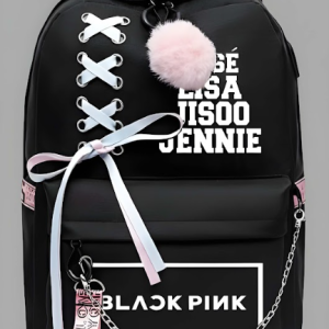 Latest Trendy Women’s Pink Backpack | Lightweight & Durable PU Leather School/College Bag | Adjustable Straps with Dual Handles
