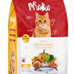 MeWoW Cat  Mackerel Adult Cat Food – 3 kg