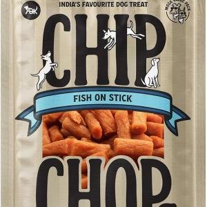 Chip Chops Fish on Stick Dog Treats – Highly Nutritious, Easily Digestible, Snacking & Rewards for All Dog Breeds