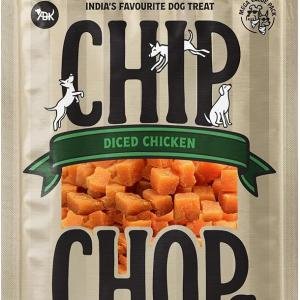 Chip Chops Diced Chicken Dog Treat, High Protein, Natural Ingredients, No Artificial Flavours