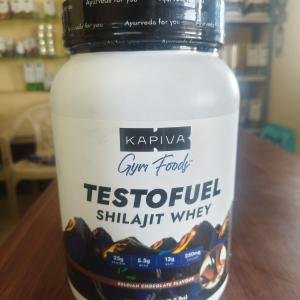 Kapiva Testofuel Shilajit Whey Protein ( Chocolate And Cookies Flavour)