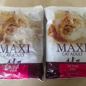 Maxi Ocean Fish Adult Dry Cat Food Pack of 2