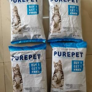 Pure pet Ocean Fish Adult Dry Cat Food, 250gm Buy1 Get1 Free , Adult Cat Food, Ocean Fish Pack Of 2