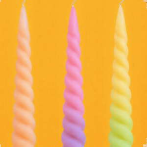 Spiral Taper Candle (PACK OF 1)
