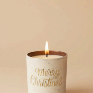 Merry Christmas Candle (pack of 1)