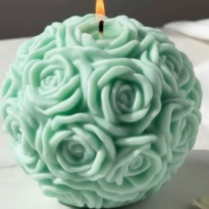 Rose Ball Candle (pack of 1)