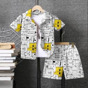 Boys Casual Shirt with Shorts