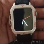 AVR Q11 LAXAFIT Sports Smartwatch, Heart Rate Monitor, Temperature Display, Silver Smartwatch