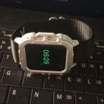 AVR Q11 LAXAFIT Sports Smartwatch, Heart Rate Monitor, Temperature Display, Silver Smartwatch