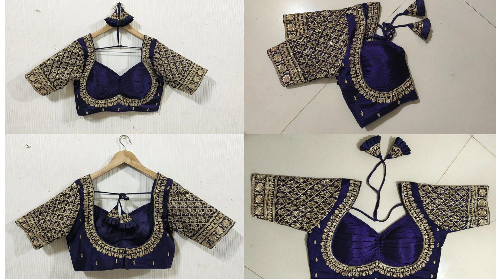 silk saree blouse designs