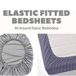 Presents Luxurious Super soft Cotton Feel bedsheet for Double Bed King Size with 2 Pillow Covers