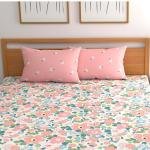 Presents Luxurious Super soft Cotton Feel bedsheet for Double Bed King Size with 2 Pillow