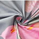 Glace Cotton Floral Luxurious Beautiful Soft Comfort Designer Floral Pattern 1 Single Size Bed bedsheet and 1 Pillow Cover